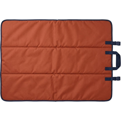 Zentran XL Folding Dog Travel Mat 120 x 85 cm Rust and Navy - Product view