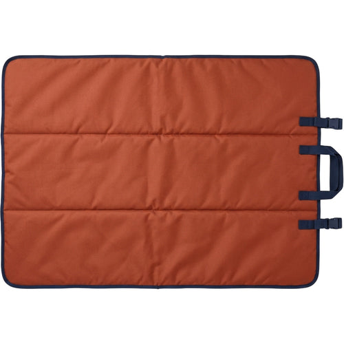 Zentran XL Folding Dog Travel Mat 120 x 85 cm Rust and Navy - Product view